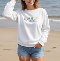 "Floridian"Relaxed Fit Classic Crew Unisex Sweatshirt