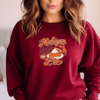 "Michigan Pie"Relaxed Fit Classic Crew Unisex Sweatshirt