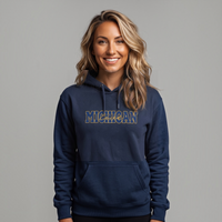 "Michigan Love"Relaxed Fit Classic Unisex Hoodie