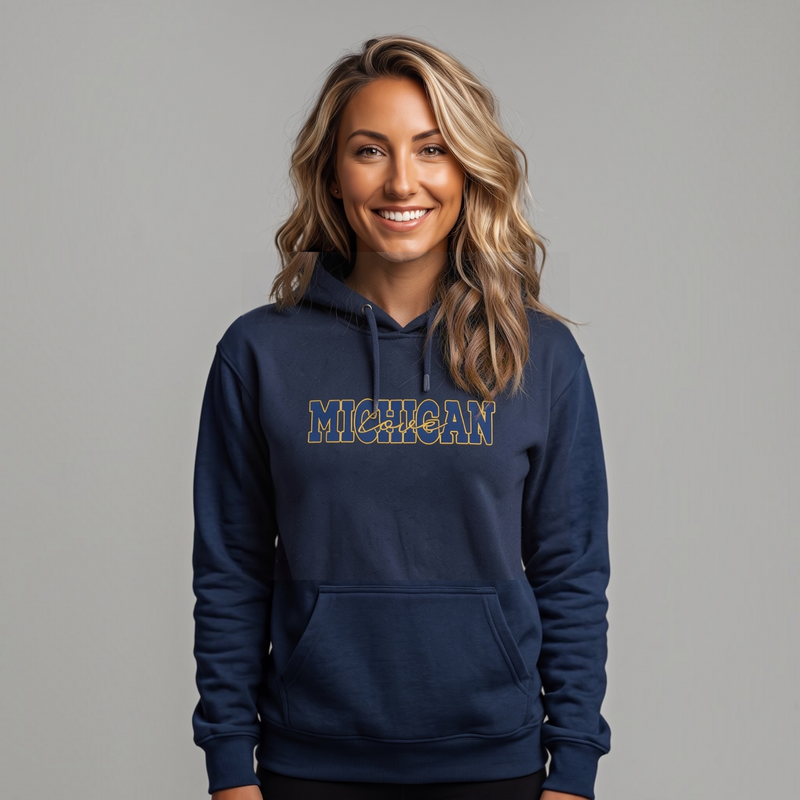 "Michigan Love"Relaxed Fit Classic Unisex Hoodie
