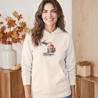 "Michigan Fall Livin The Dream"Relaxed Fit Classic Unisex Hoodie