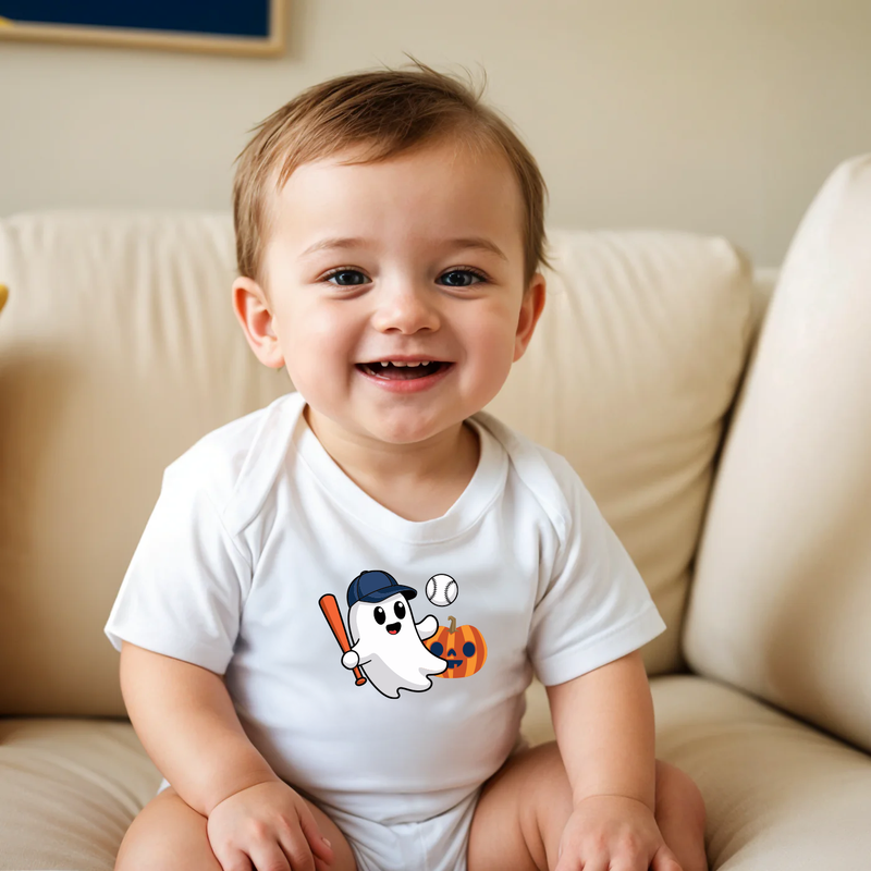 "Boo Ball"Infant Onesie