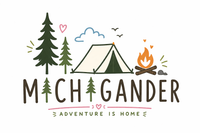 "Camp Michigander"Women's V-Neck