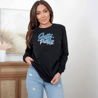 "Gritty &Pretty Detroit"Relaxed Fit Long Sleeve Unisex T-Shirt