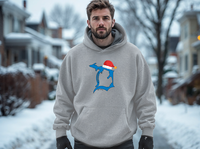 "SANTA Football In The D"Men's Classic Hoodie