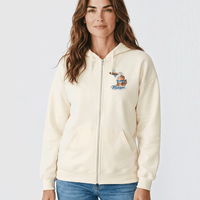 "Michigan Fall Livin The Dream"Basic Full Zip Unisex Hoodie