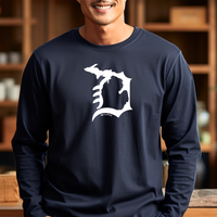 "Michigan D"Men's Long Sleeve T-Shirt