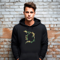 "Michigan D Camo"Men's Classic Hoodie