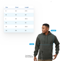 "Lake Life WAVES"Men's Tailgate Hoodie