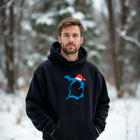 "SANTA Football In The D"Men's Classic Hoodie