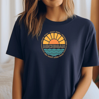 "Shark Free•Salt Free•Stress Free"Relaxed Fit Crew Unisex T-Shirt