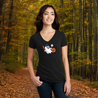 "Boo Ball"Women's V-Neck