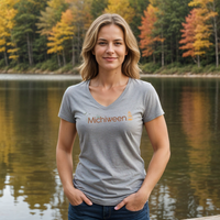 "Michiween"Women's V-Neck