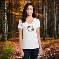 "Boo Ball"Women's V-Neck