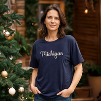 "Wrapped Up In Michigan"Relaxed Fit Crew Unisex T-Shirt