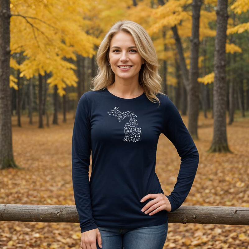 "Fall Wonder"Relaxed Fit Long Sleeve Unisex T-Shirt