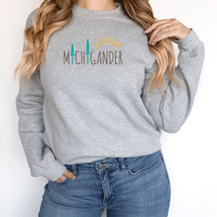 "Michigander"Relaxed Fit Long Sleeve Unisex T-Shirt