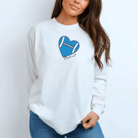 "Love Detroit"Relaxed Fit Long Sleeve Unisex T-Shirt