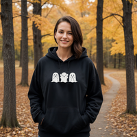 "Peek A Boo"Relaxed Fit Classic Unisex Hoodie