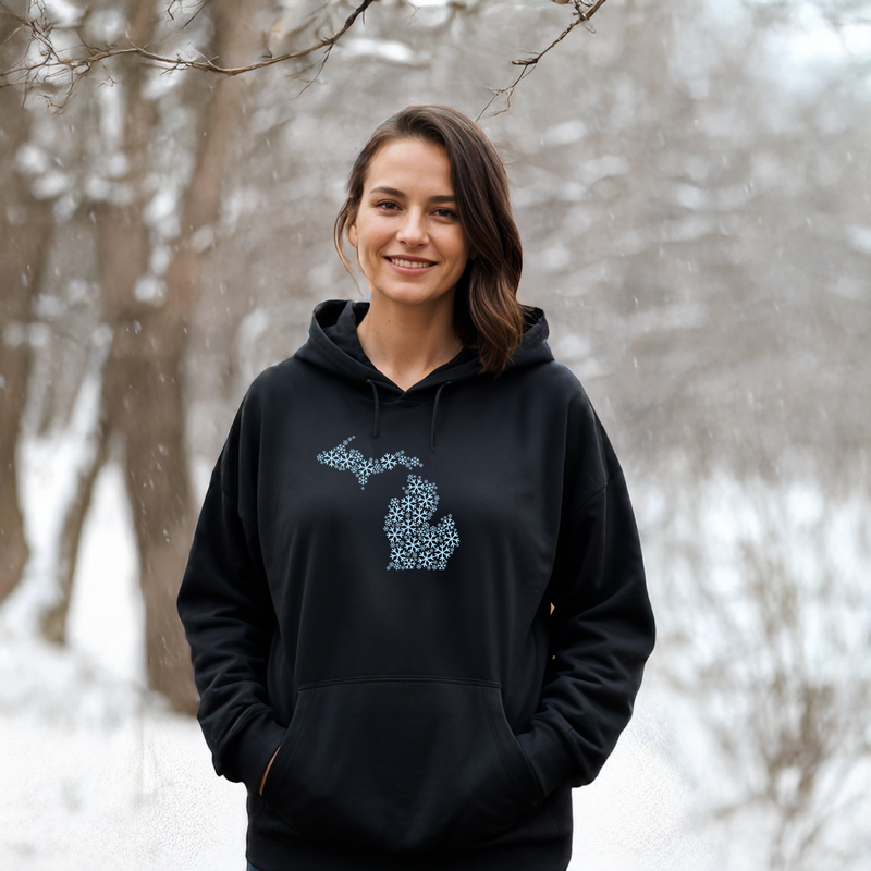 "Snow Place Like Home"Relaxed Fit Classic Unisex Hoodie
