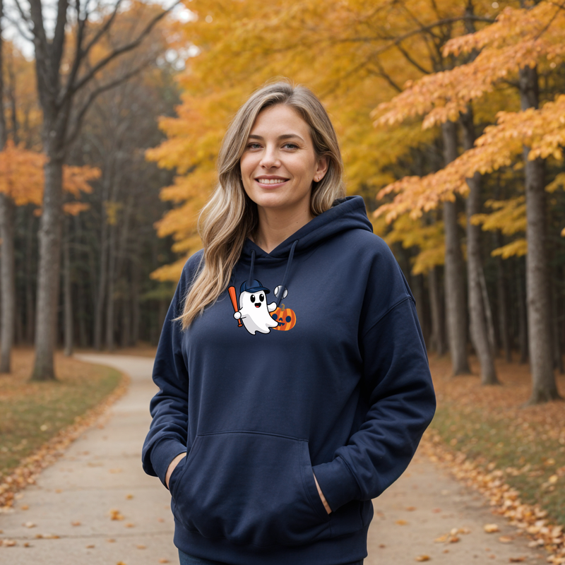 "Boo Ball"Relaxed Fit Classic Unisex Hoodie