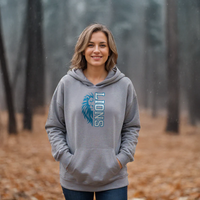 "Lion Fan"Relaxed Fit Classic Unisex Hoodie