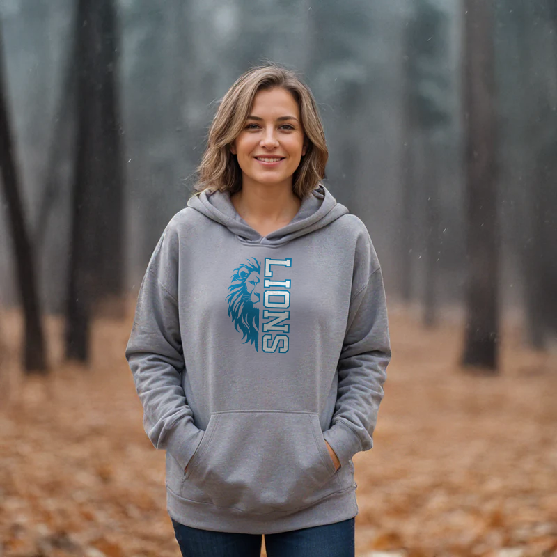 "Lion Fan"Relaxed Fit Classic Unisex Hoodie