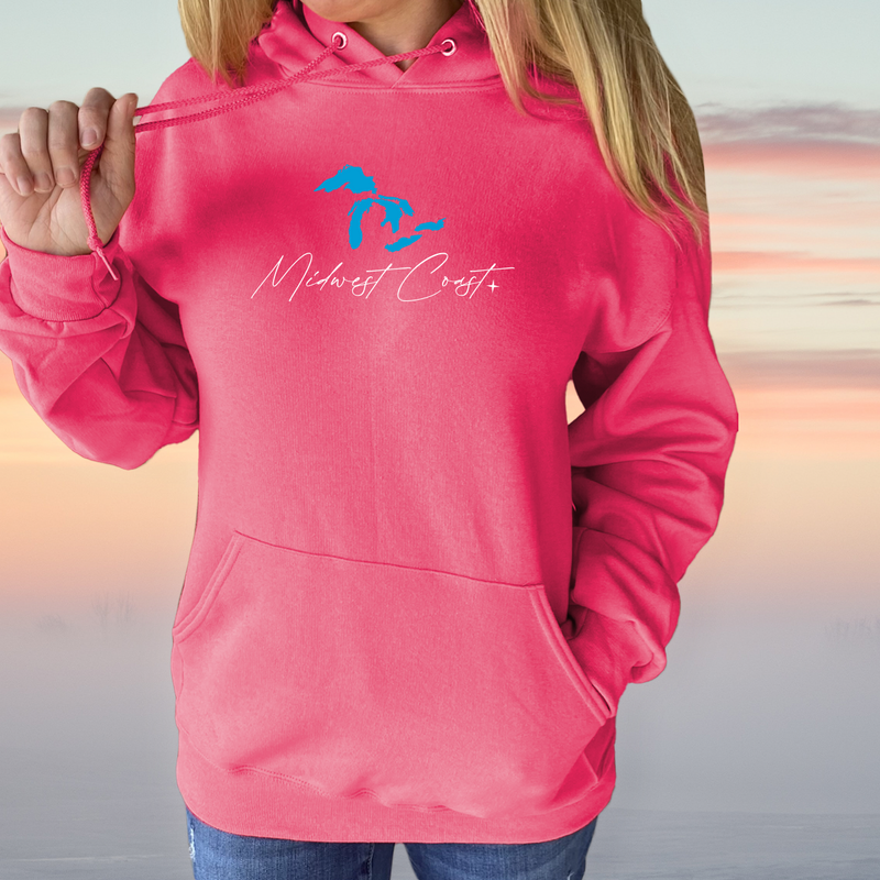 "Midwest Coast"Relaxed Fit Classic Unisex Hoodie