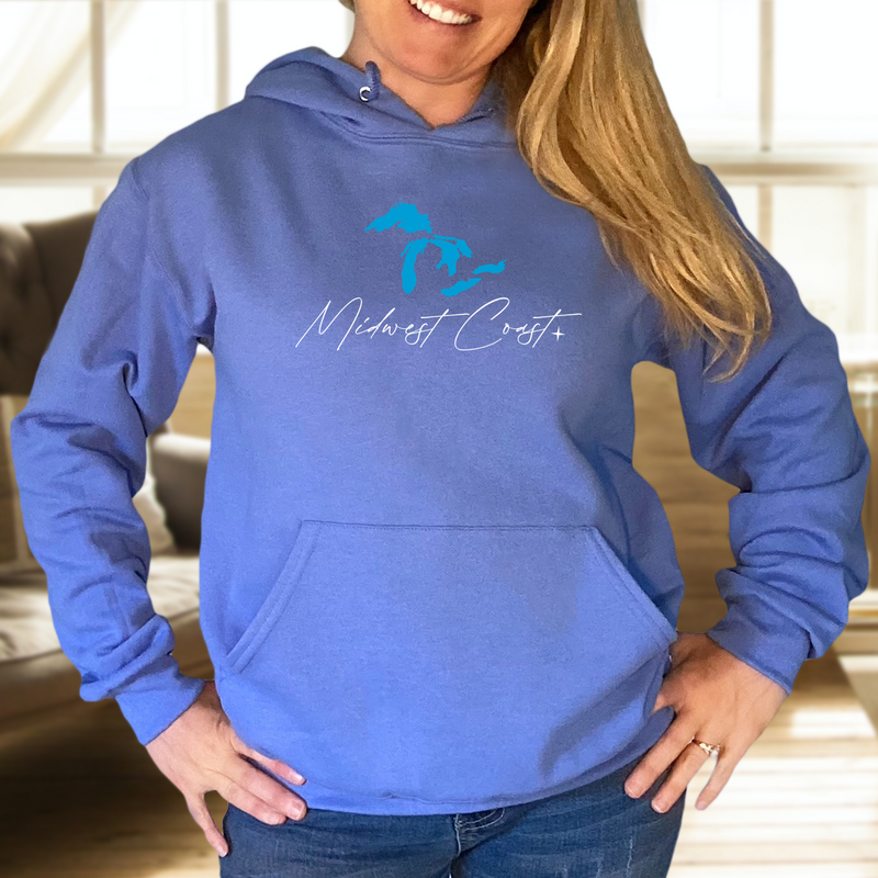 "Midwest Coast"Relaxed Fit Classic Unisex Hoodie