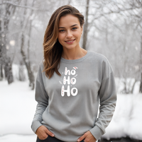 SALE "Ho Ho Ho"Relaxed Fit Classic Crew Unisex Sweatshirt