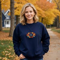 "Autumn Greetings"Relaxed Fit Classic Crew Unisex Sweatshirt