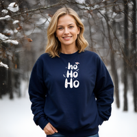 SALE "Ho Ho Ho"Relaxed Fit Classic Crew Unisex Sweatshirt