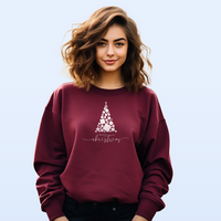 "Merry Christmas"Relaxed Fit Classic Crew Unisex Sweatshirt