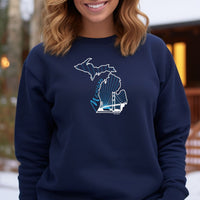 "Mighty"Relaxed Fit Classic Crew Unisex Sweatshirt