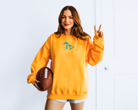 "Midwest Coast"Relaxed Fit Classic Crew Unisex Sweatshirt