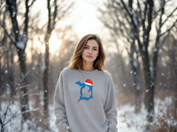 "SANTA Football In The D"Relaxed Fit Classic Crew Unisex Sweatshirt Deal