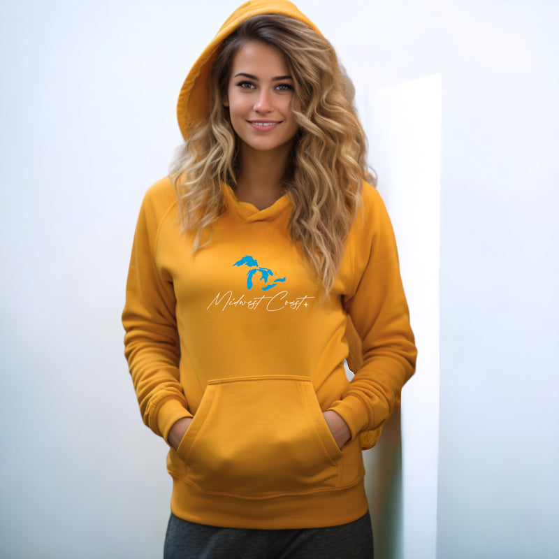 "Midwest Coast"Relaxed Fit Classic Unisex Hoodie
