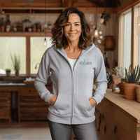 "Michigander"Basic Full Zip Unisex Hoodie