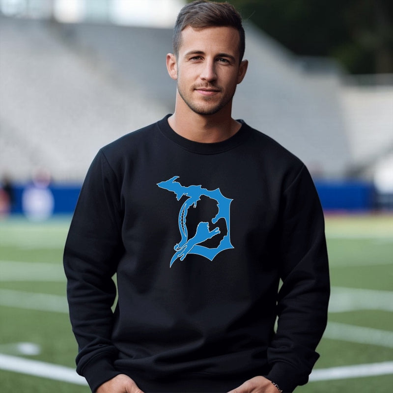 "Lions State"Men's Long Sleeve T-Shirt
