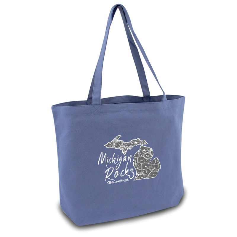 "Michigan Rocks Petoskey Stone"Everyday Bag