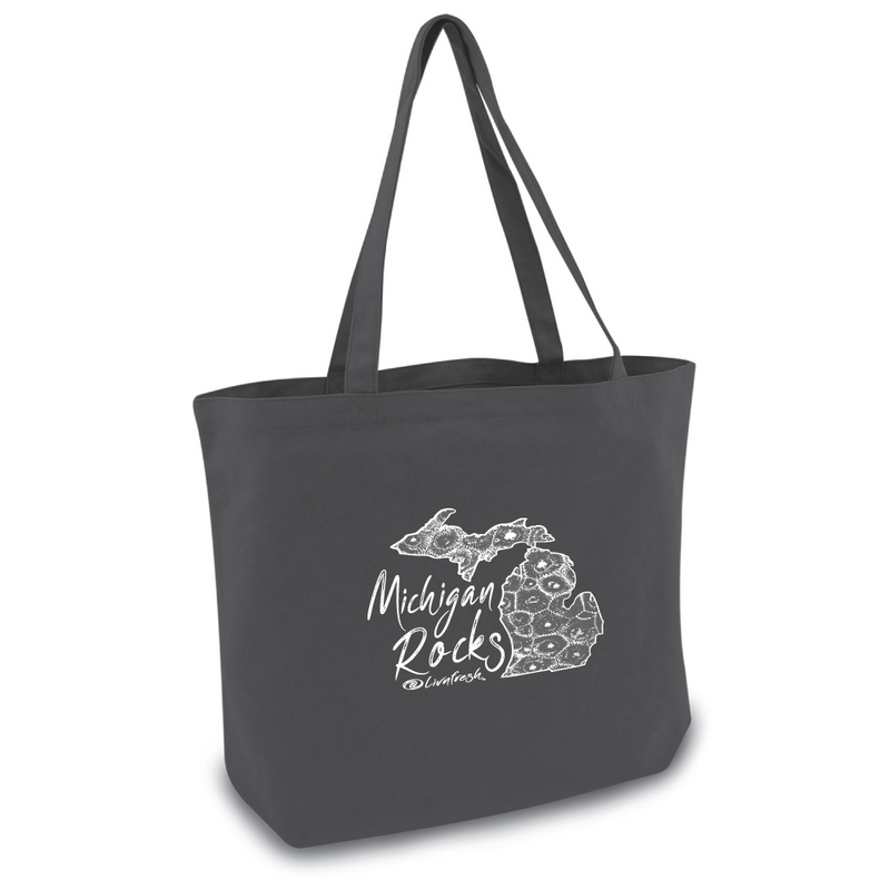 "Michigan Rocks Petoskey Stone"Everyday Bag