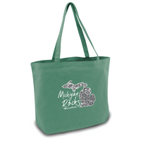 "Michigan Rocks Petoskey Stone"Everyday Bag