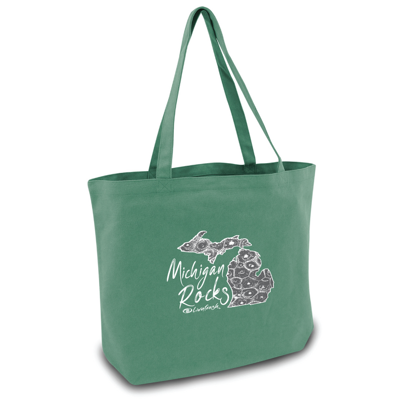 "Michigan Rocks Petoskey Stone"Everyday Bag