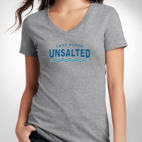 "Lake Huron Unsalted"Women's V-Neck