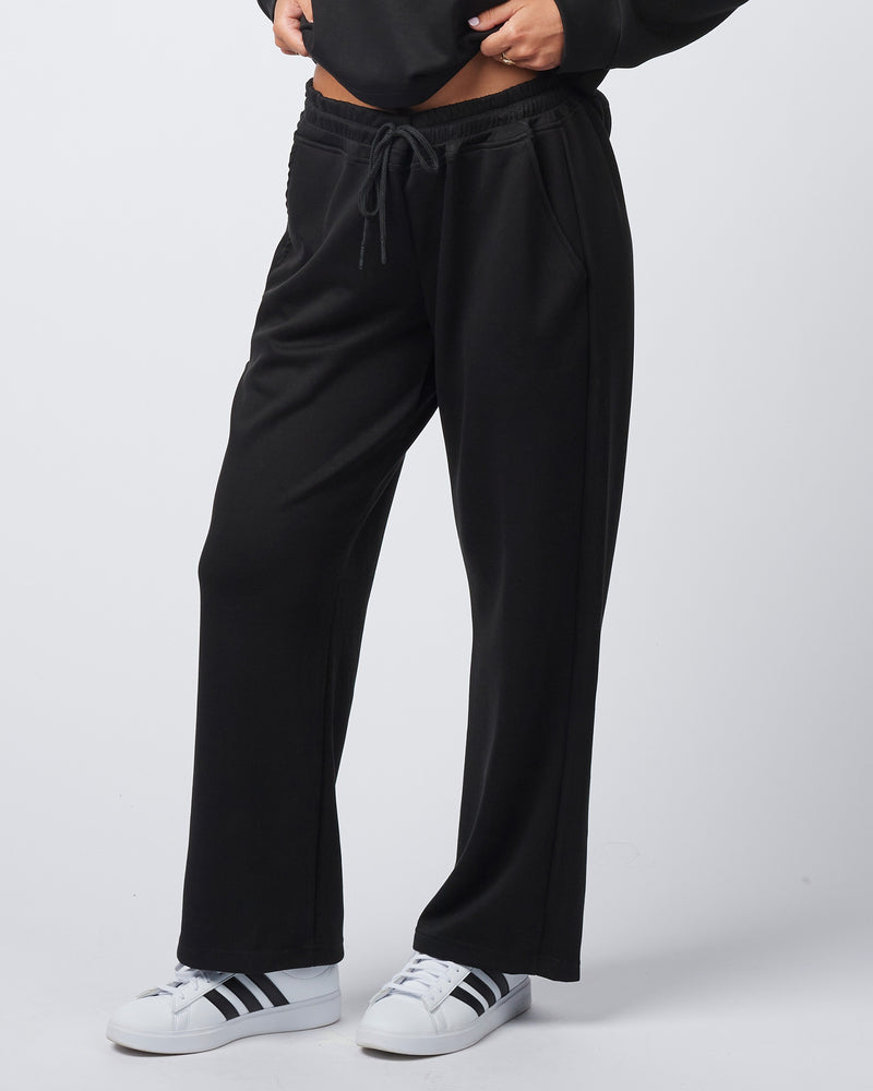 Women's Wide Leg Elastic Waisted Pant