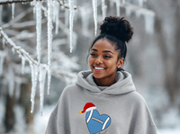 "SANTA Love Detroit"Relaxed Fit Classic Unisex Hoodie