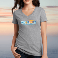 "Summer Michigander"Women's V-Neck