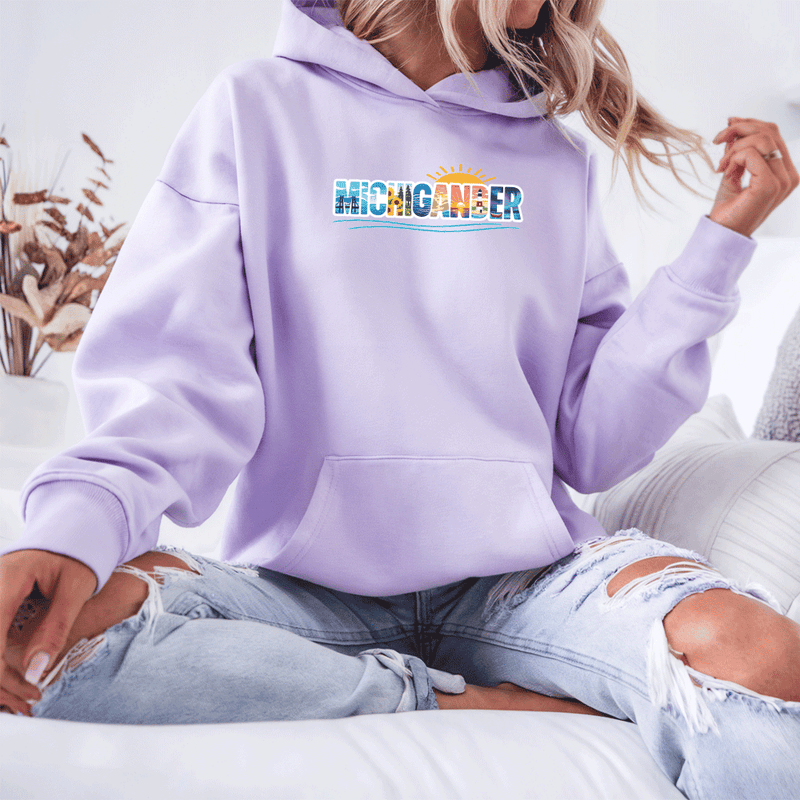"Summer Michigander "Relaxed Fit Classic Unisex Hoodie
