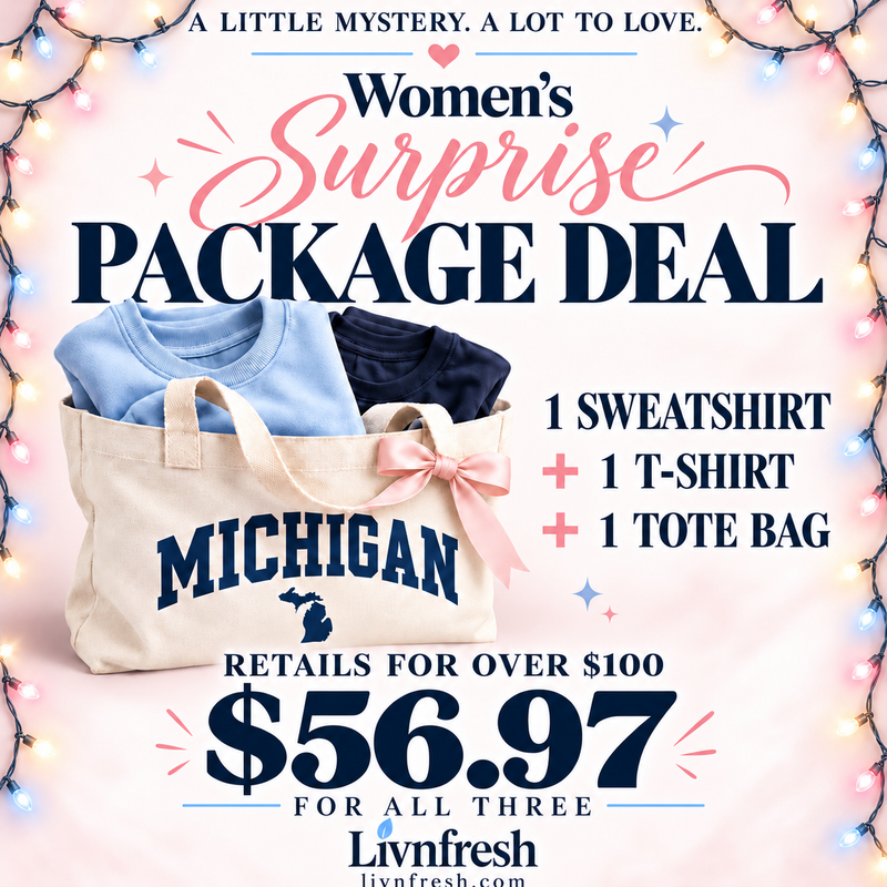 Early Black Friday Deal Michigan Women's Surprise Package Deal