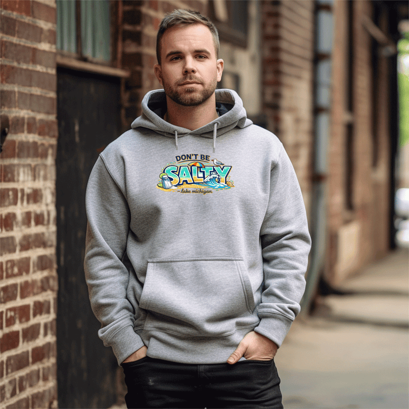 "Don't Be Salty"Men's Classic Hoodie